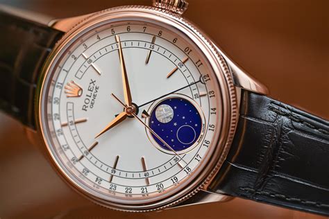 rolex triple date moonphase|Rolex cellini moonphase price.